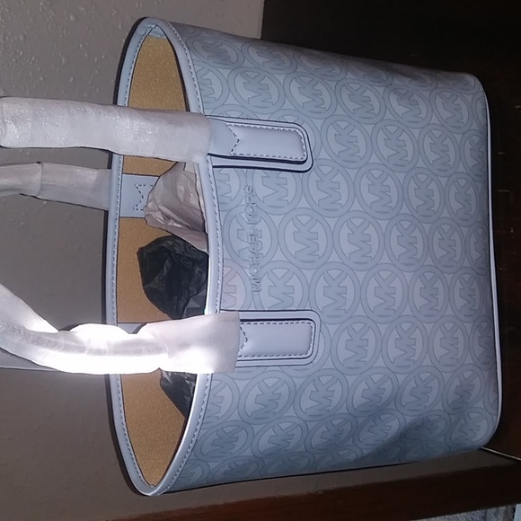 Michael Kors The Jodie Purse in pale ocean - Picture 5 of 7